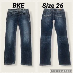 BKE Jeans Sabrina lowrise skinny sz 26